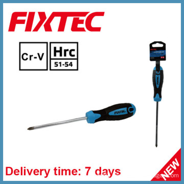 Fixtec Hand Tool 150mm Professional Slotted Screwdriver